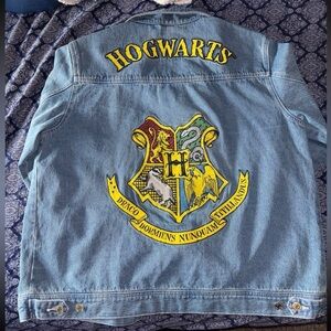 Hogwarts Denim Jacket with Crest